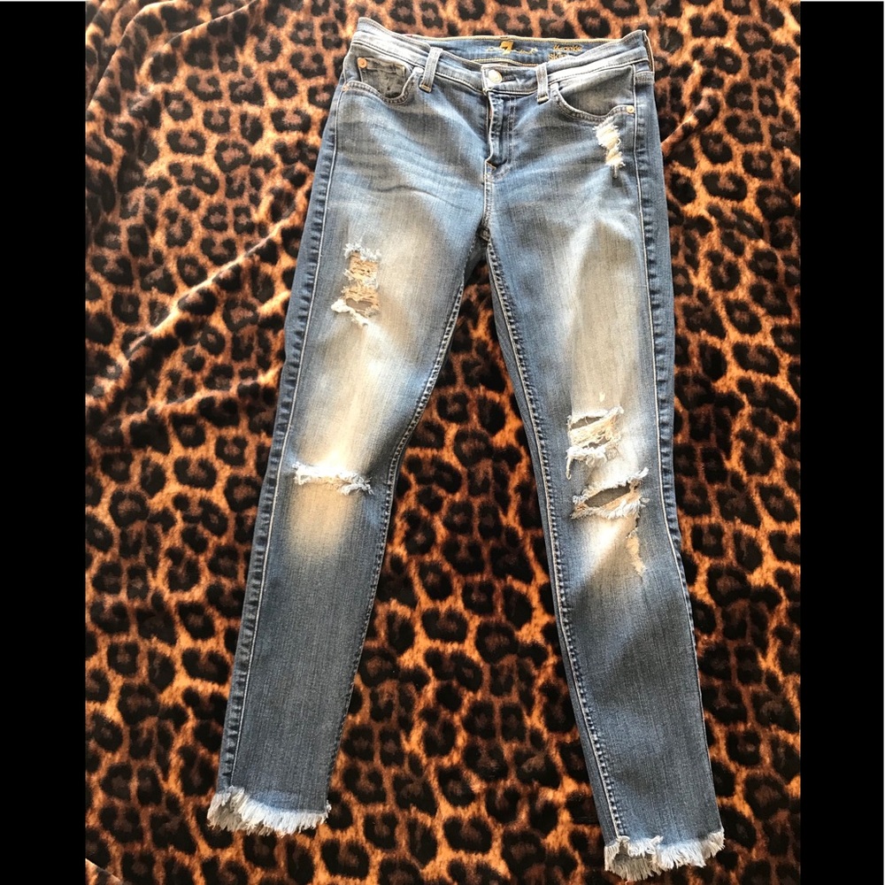 Woman’s - 7 For All Mankind Skinny Jeans- 26